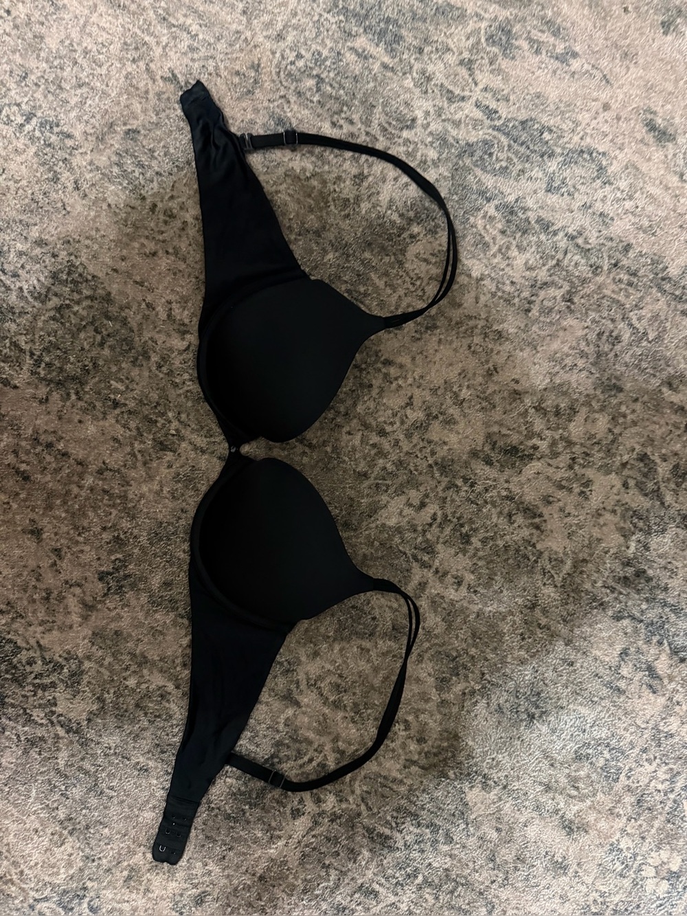 Victoria's Secret Black Padded Swim Bikini Top